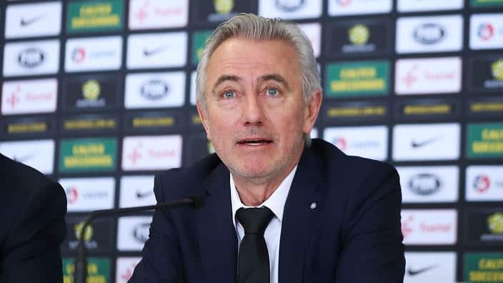 Socceroos head coach Bert van Marwijk