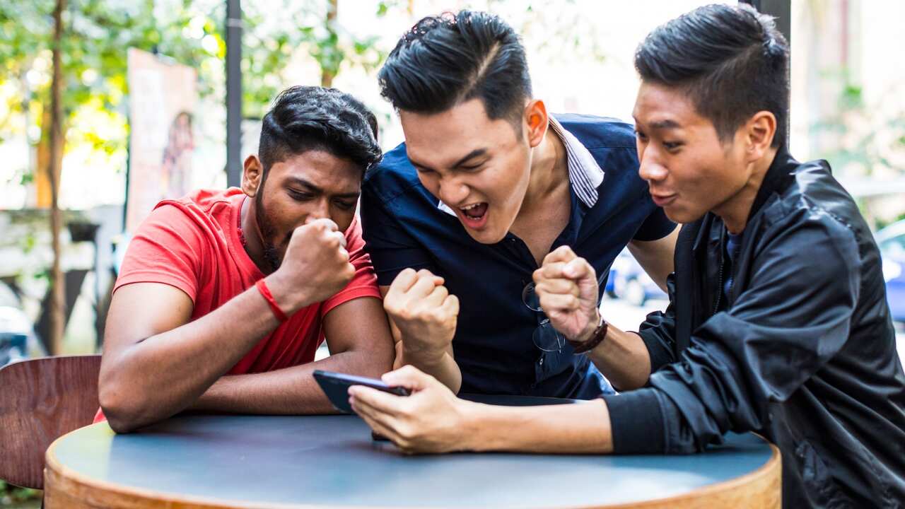 online gambling young men