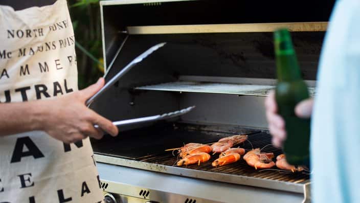 Australian barbecue at Home