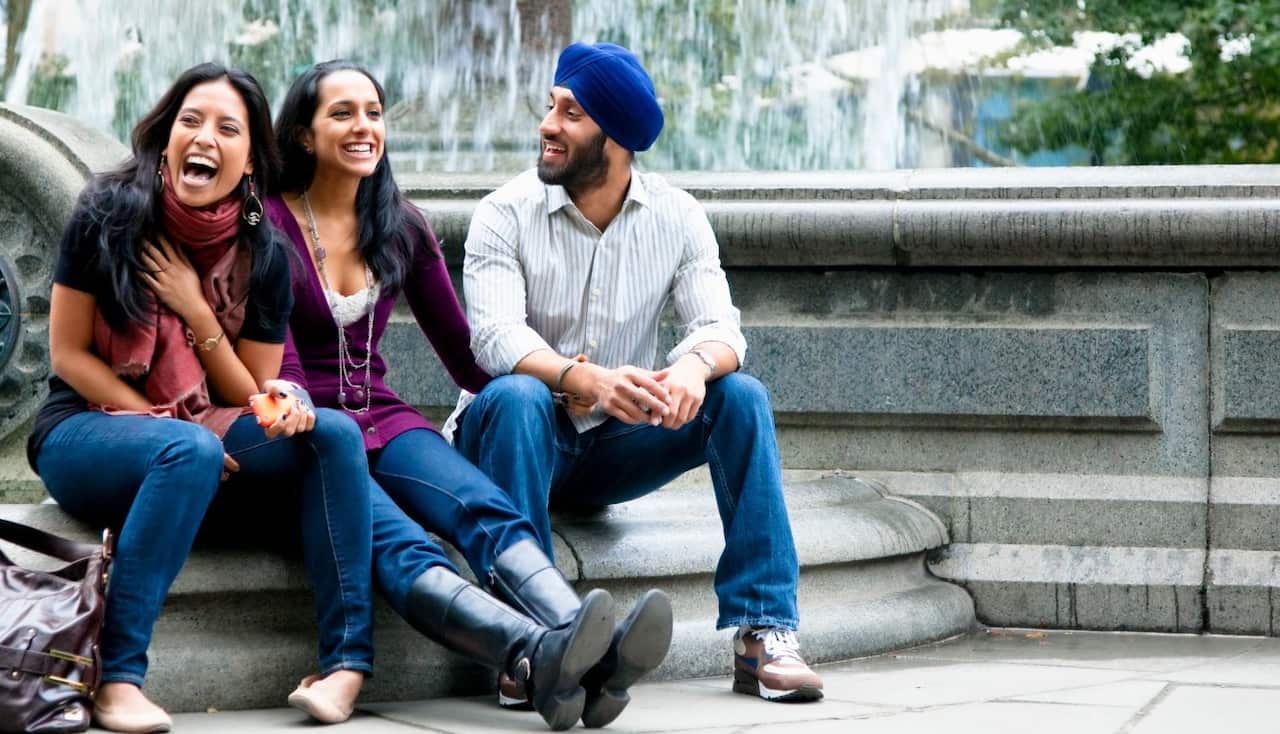 group of friends Indian