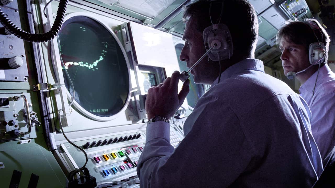 crew of a submarine during surveillance maneuvers