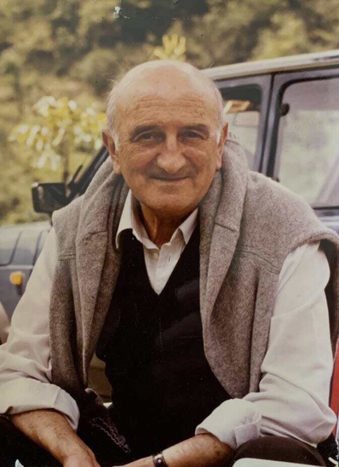 Gianni Senici, fatto prigioniero dagli inglesi dopo la battaglia di Tobruk del gennaio 1941.