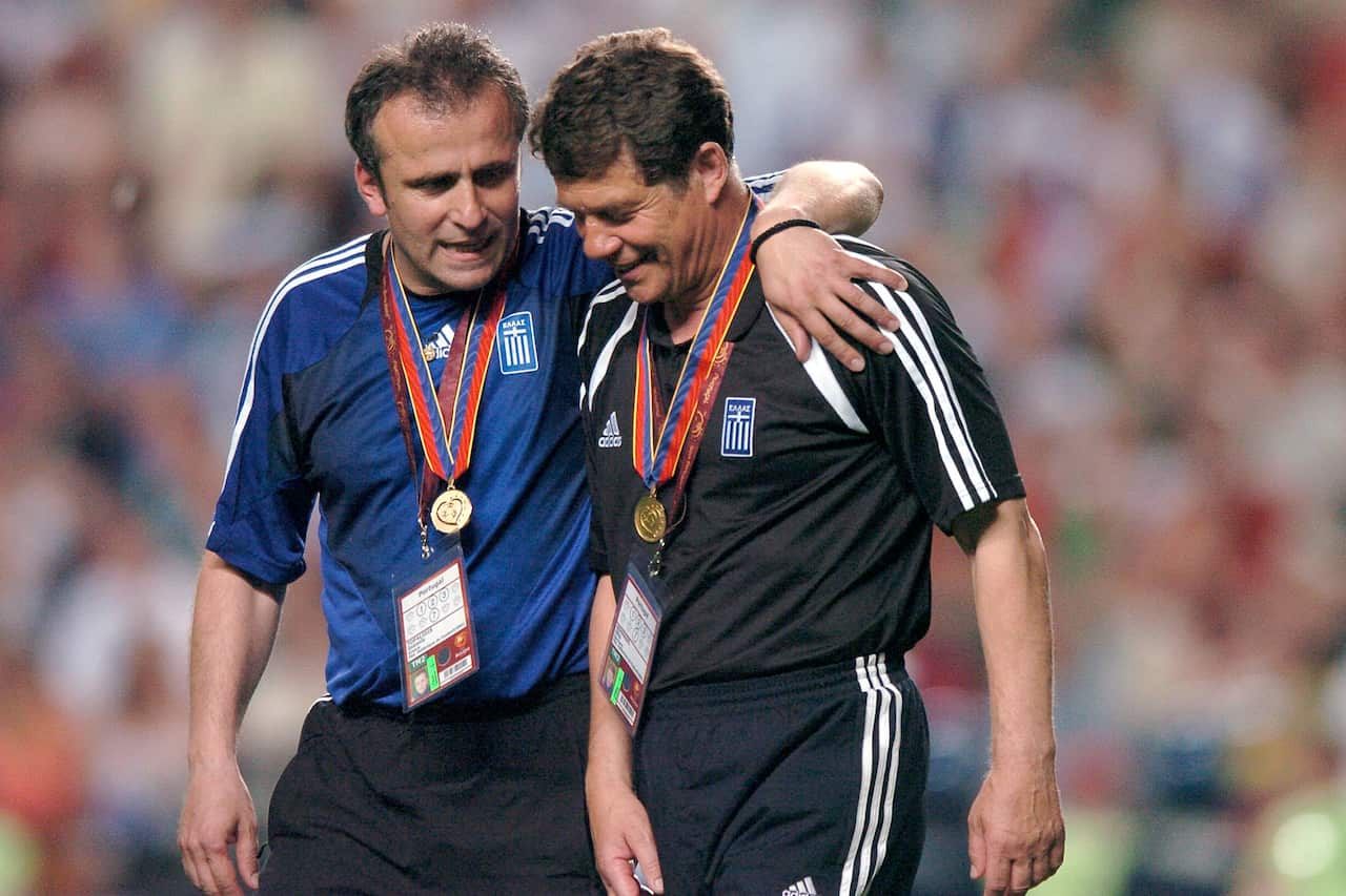 Γιάννης Τοπαλίδης- Otto Rehhagel