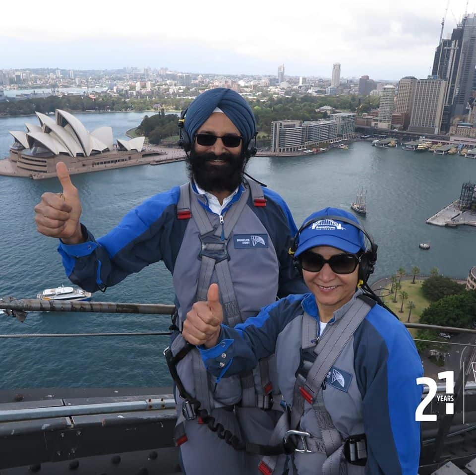 Joginder Singh and his wife Manjit Kaur 