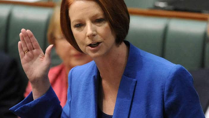 when Julia Gillard achieved the highest post as first Australian female Prime minster