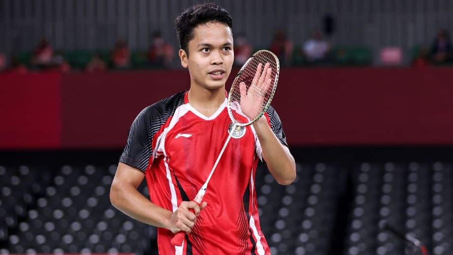 Badminton Olympic Bronze winner, Anthony Sinisuka Ginting.