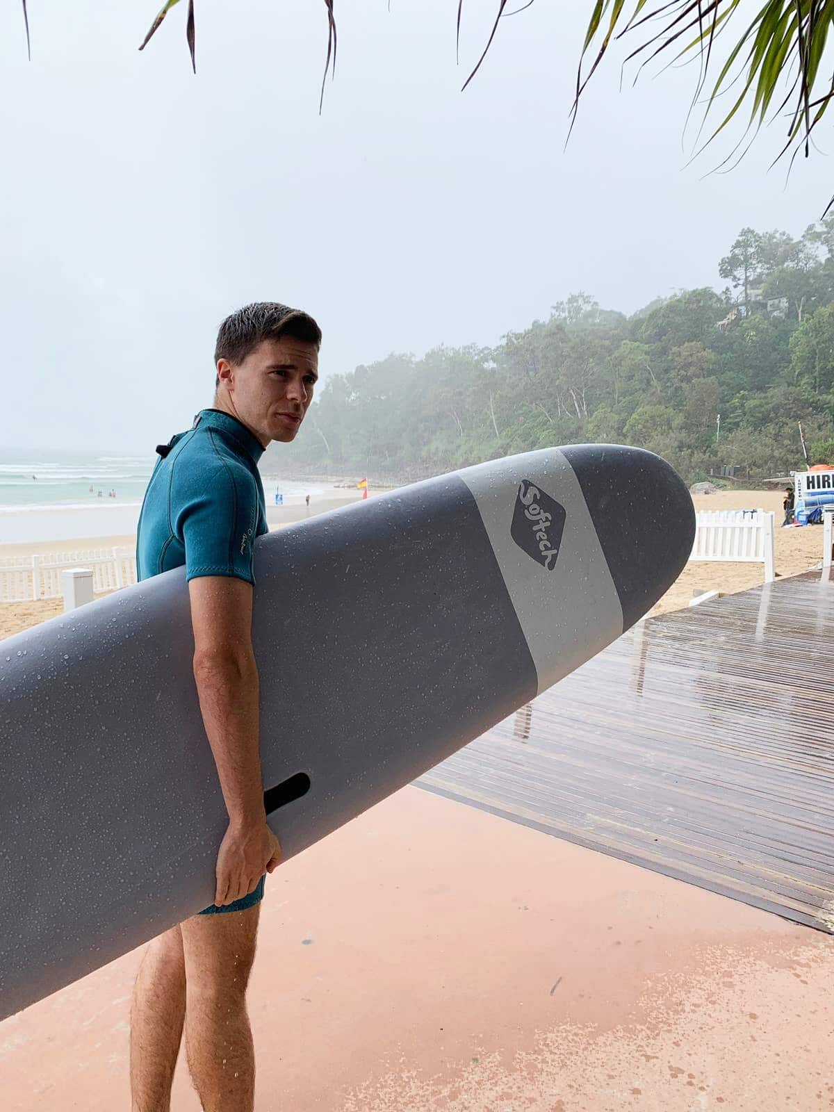 Giovanni Negroni ha trascorso i primi mesi da backpacker prima di applicare per il visto 189