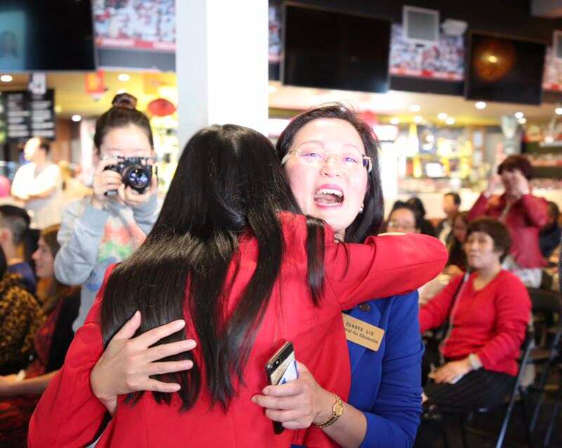 Gladys Liu and Jennifer Yang