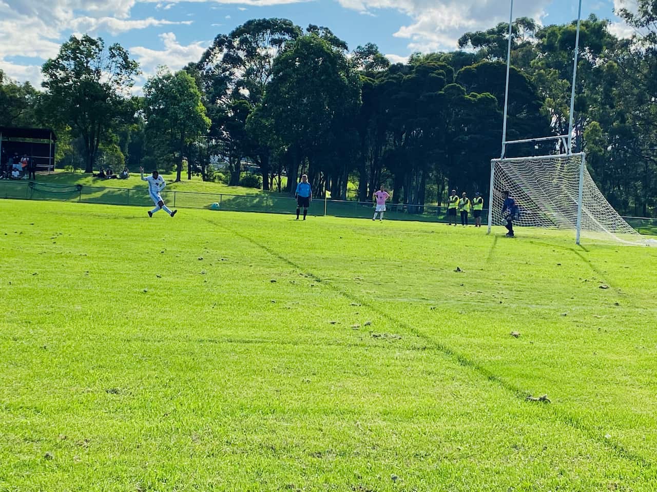 GNC football final,St George Club and The Rising Gurkhas battling for the final.