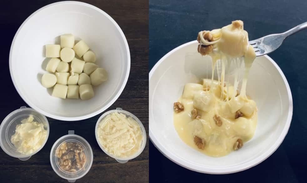 Dom De Marco's 3-minutes four cheeses gnocchi