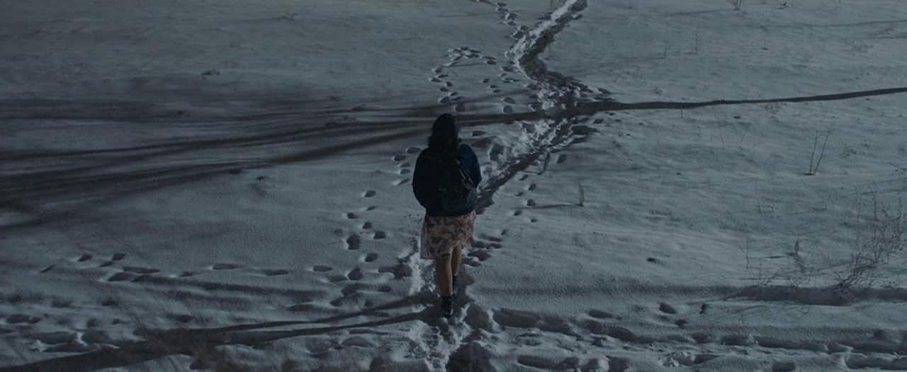 A scene from the movie God Exists, her name is Petrunia
