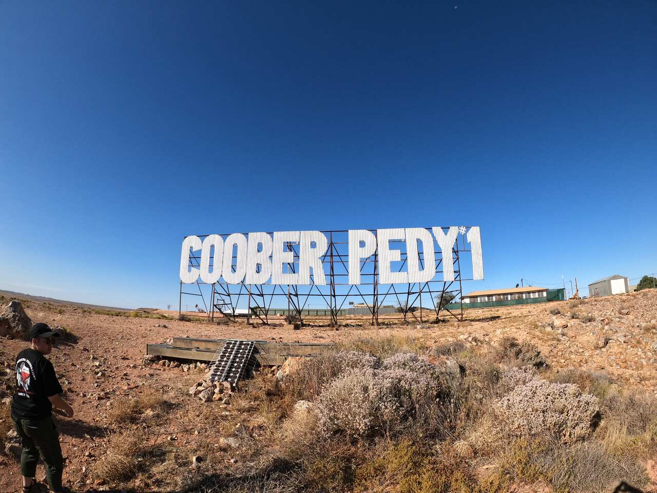 Coober Pedy, the mining town where many people live underground. 