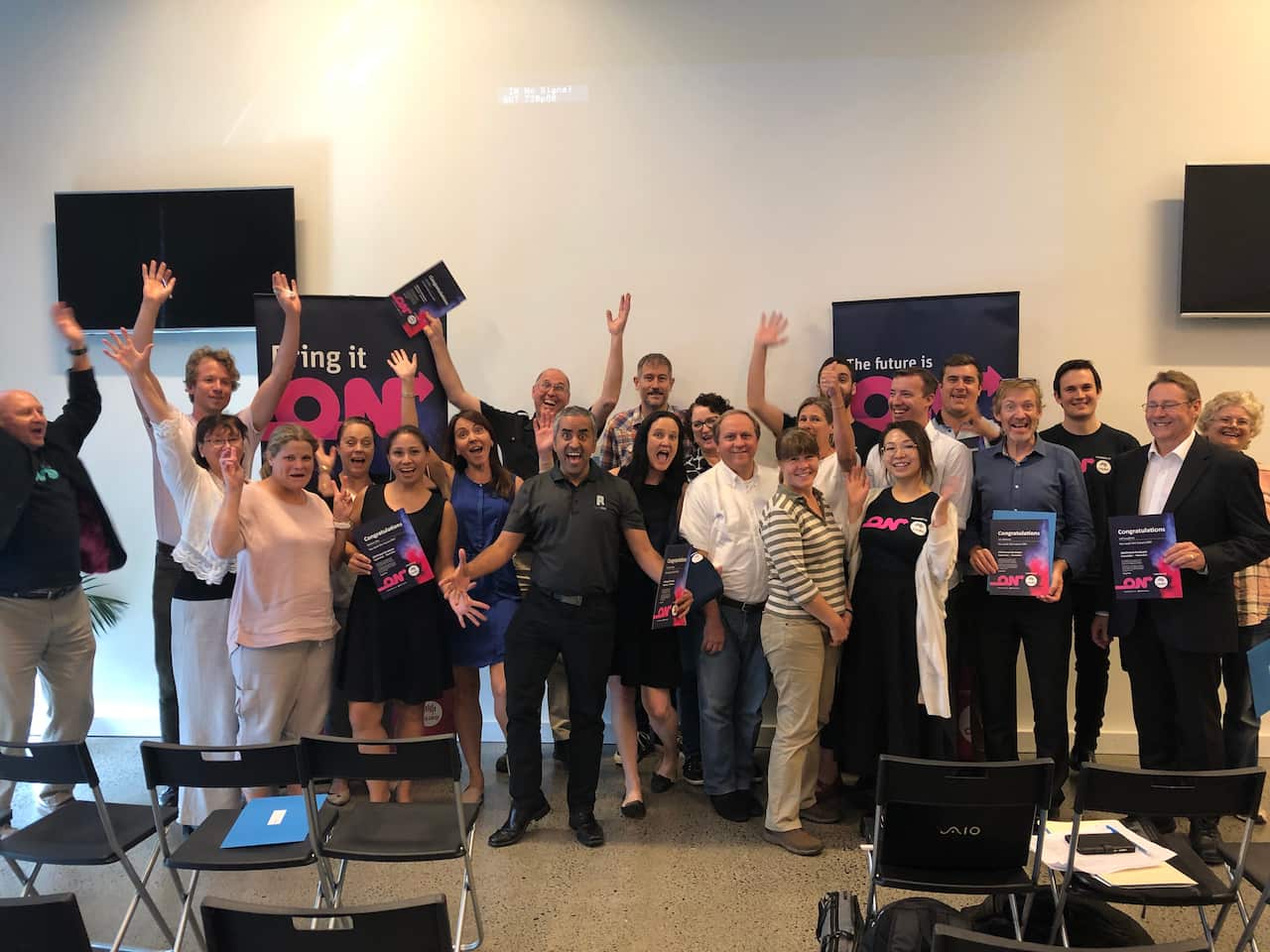 Govinda Pandey (front row, centre)