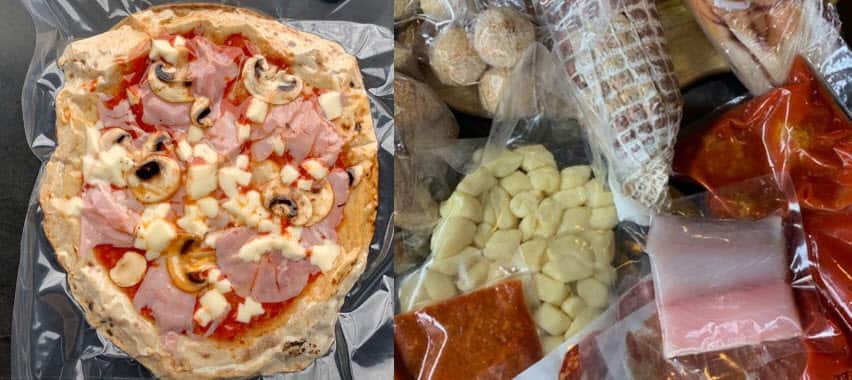 Le pizzerie più grandi si sono trasformate in supermercati