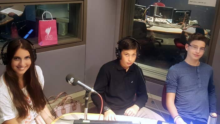 Greek students at SBS Greek Radio 