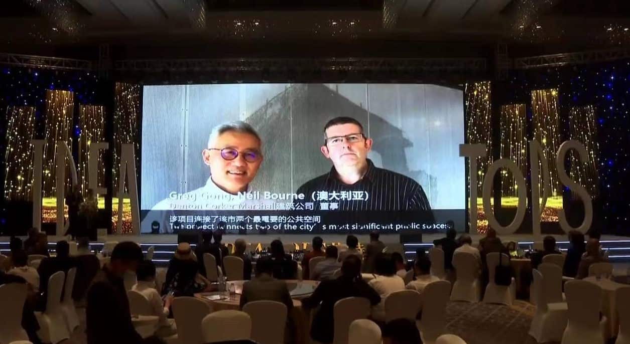 The Bridge of Remembrance has won the Idea-Tops award