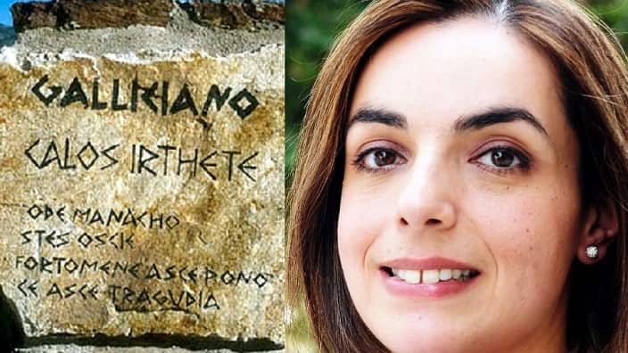 Professor of Linguistic at Aristotle University of Thessaloniki, Dimitra Melissaropoulou. 
