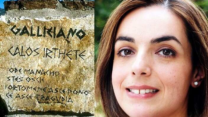 Professor of Linguistic at Aristotle University of Thessaloniki, Dimitra Melissaropoulou. 