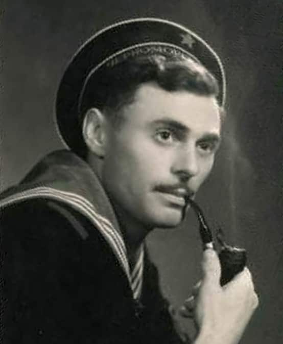 Semyon Grinev (Grinberg) in 1955