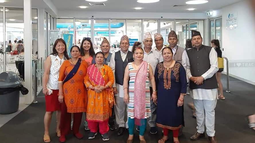 Nepali Senior Citizens Activity in Thomastown "TRAC" Melbourne 