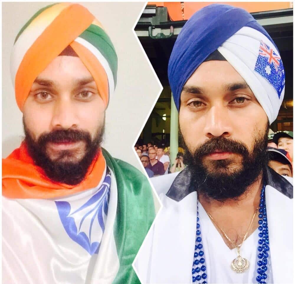 Gurnam Singh, supporting Australia since India isn't visiting this summer