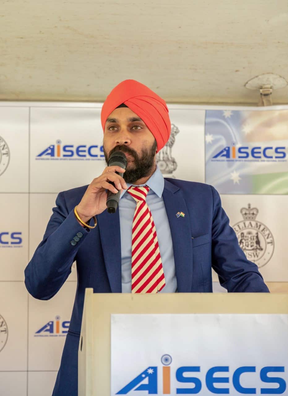 Gurnam Singh, founder of AISECS.