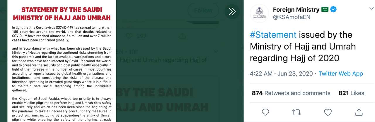 Saudi Ministry of Hajj and Umrah
