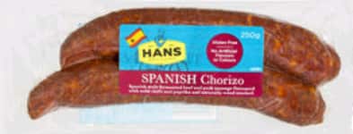 Hans Spanish Chorizo 250g