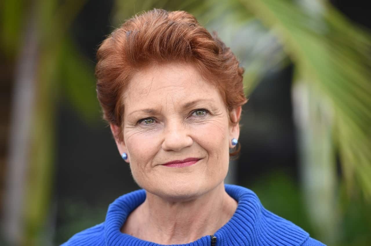 One Nation Leader Senator Pauline Hanson 