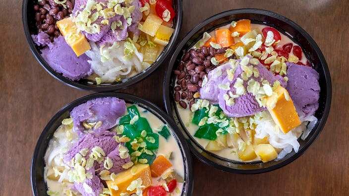 Halo halo with all the trimmings.