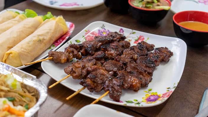 Eighty per cent of Happy Hut's business comes through catering Filipino functions.