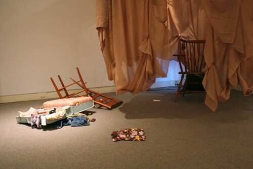 Room of violence - cleaning up the mess.