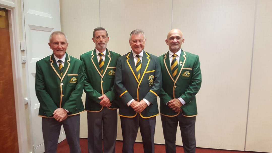 Over 70s NSW veterans Cricket players for the UK tour