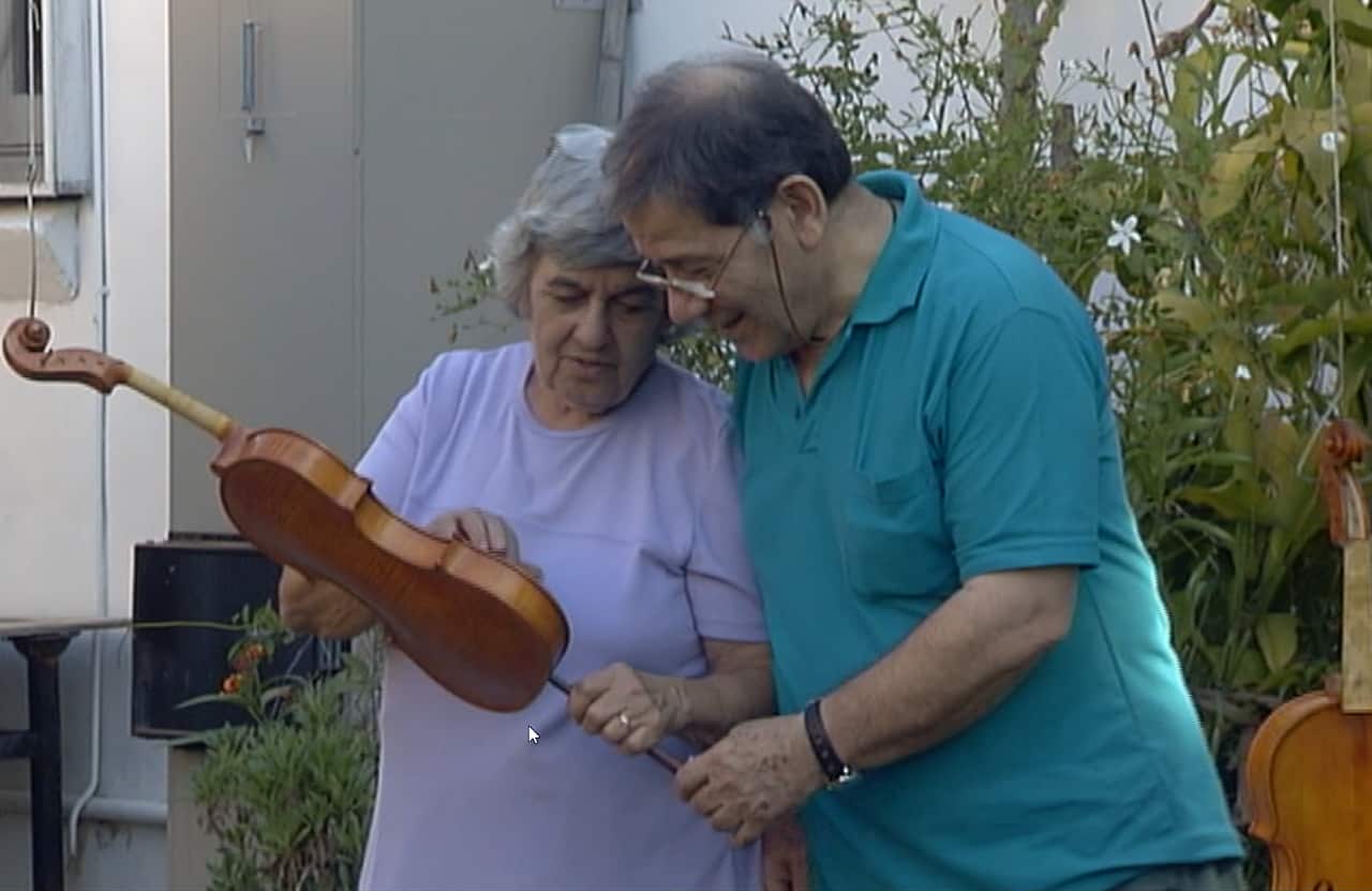 Archived footage of Harry and Maria Vatiliotis produced for SBS