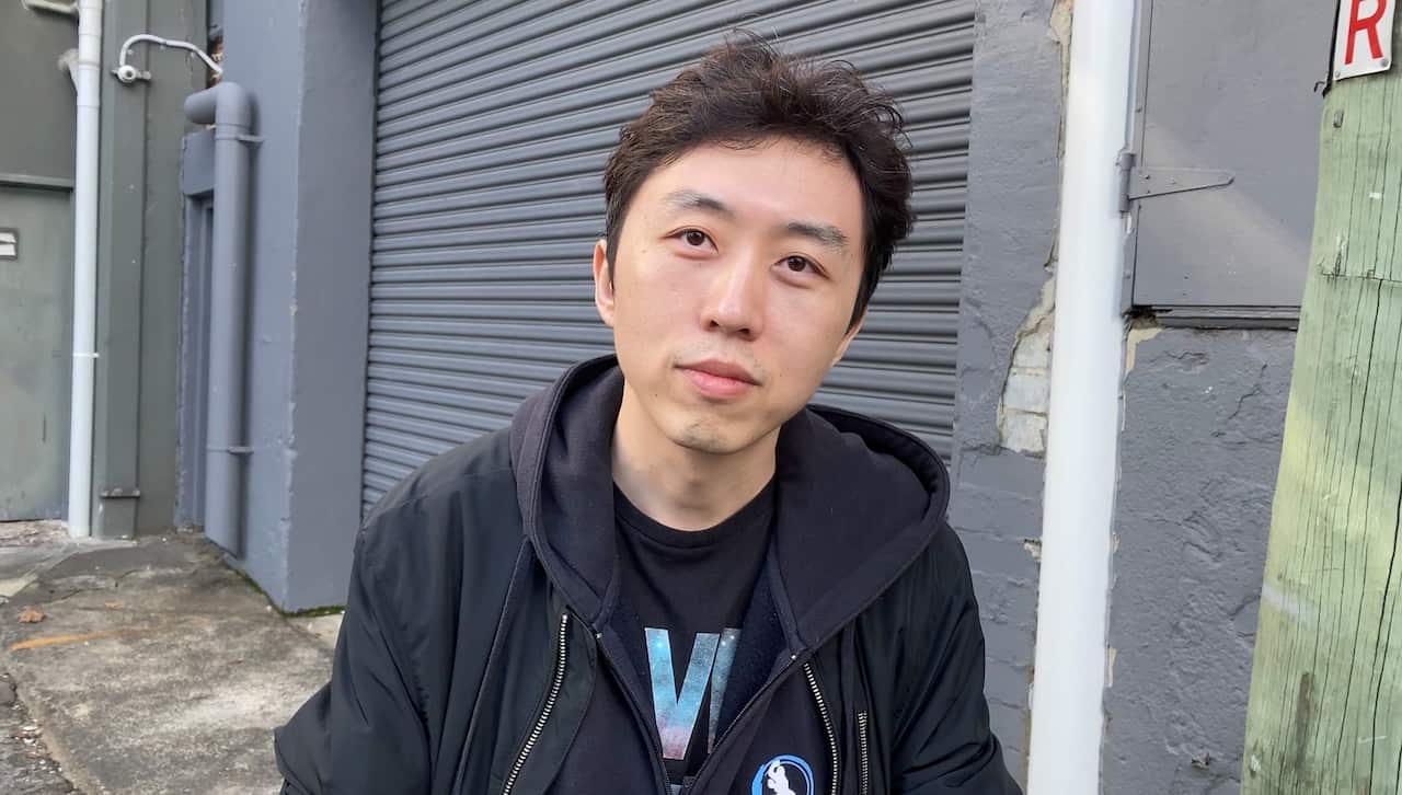 Harry Sun is concerned about the increased cost of dining out in Sydney.