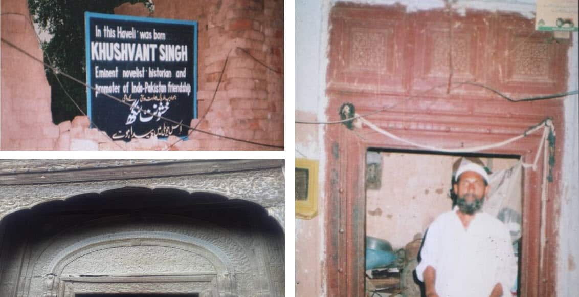 Khushwant Singh was born in this house in Pakistan. 