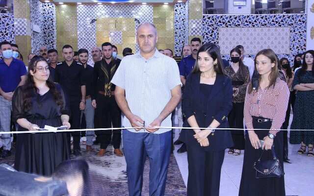 Hayat Murad Murad with members of her family