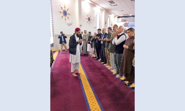 Funeral of Pakistani Zeeshan Akbar who was killed in NSW