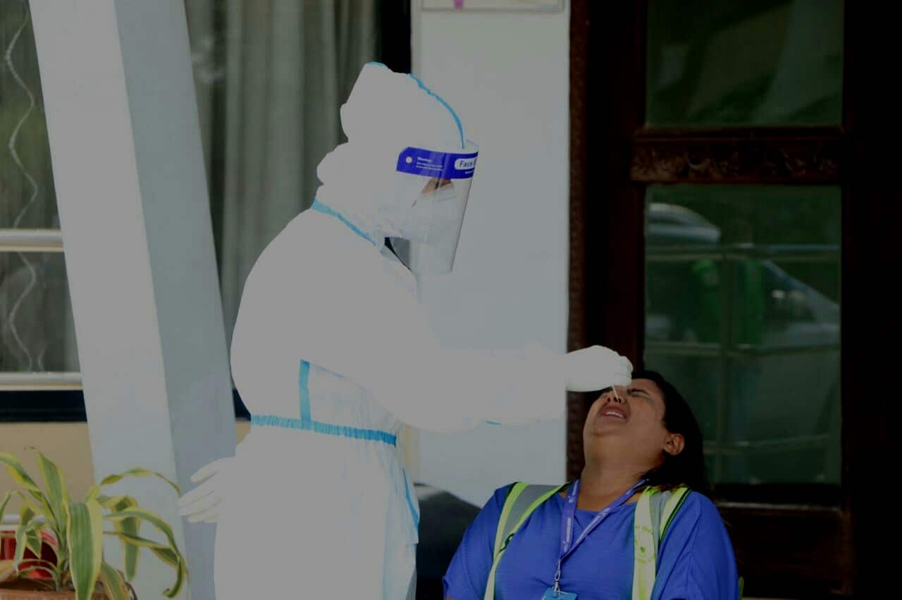 Health workers treating coronavirus patients in Nepal have been subject to abusive behaviour say authorities