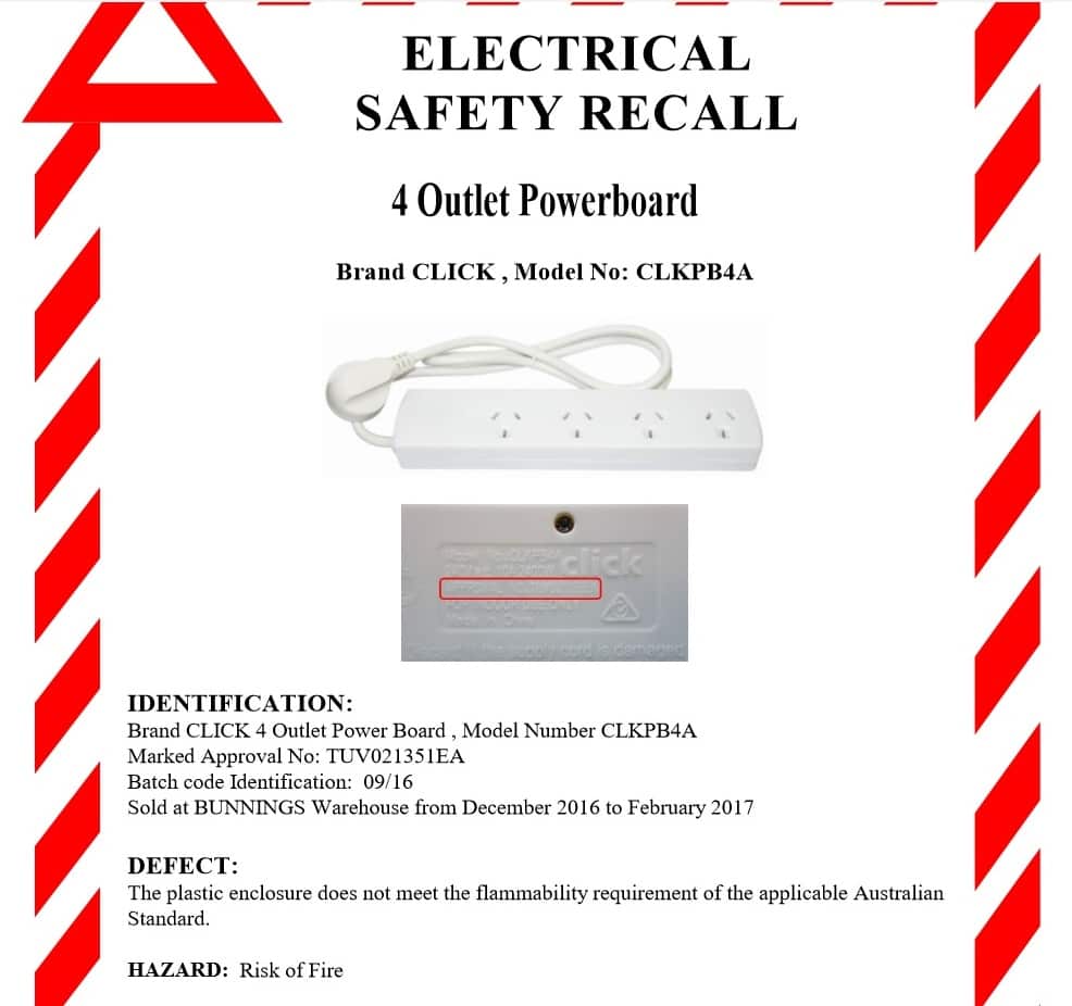 product recall