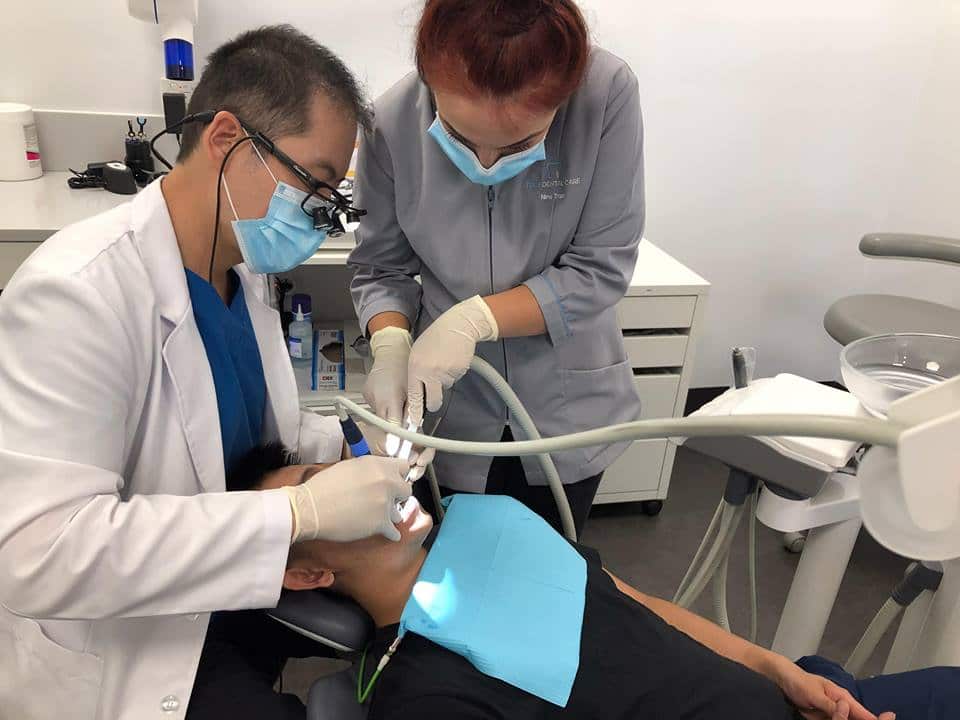 Henry with his patient