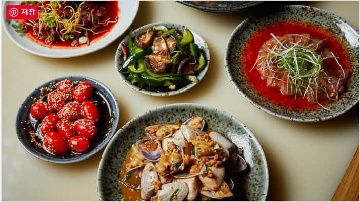 All the goodies at Spice Temple.