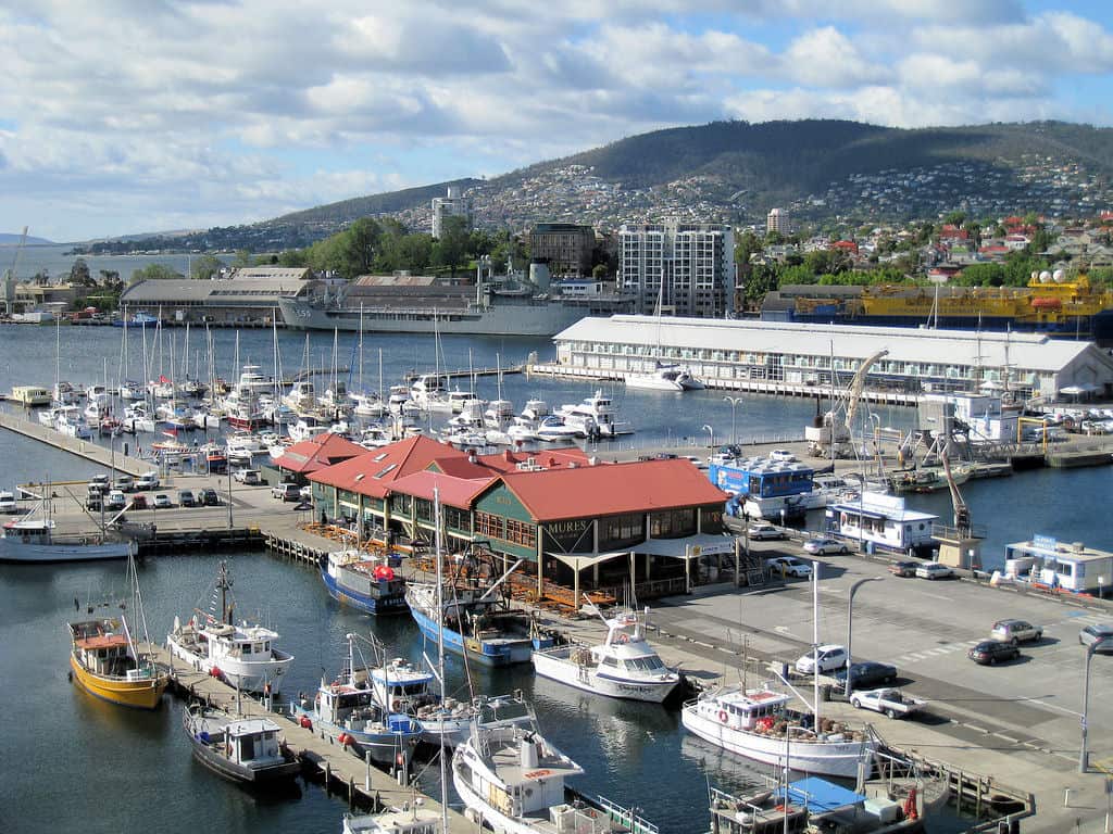 Hobart wharf