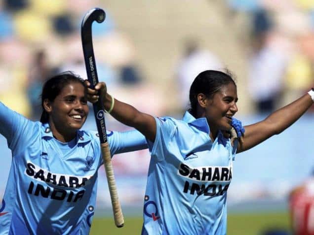 Indian team celebrates