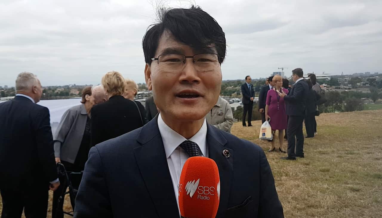 Hong-ju Jo, consul general of the Korean Consulate General in Melbourne