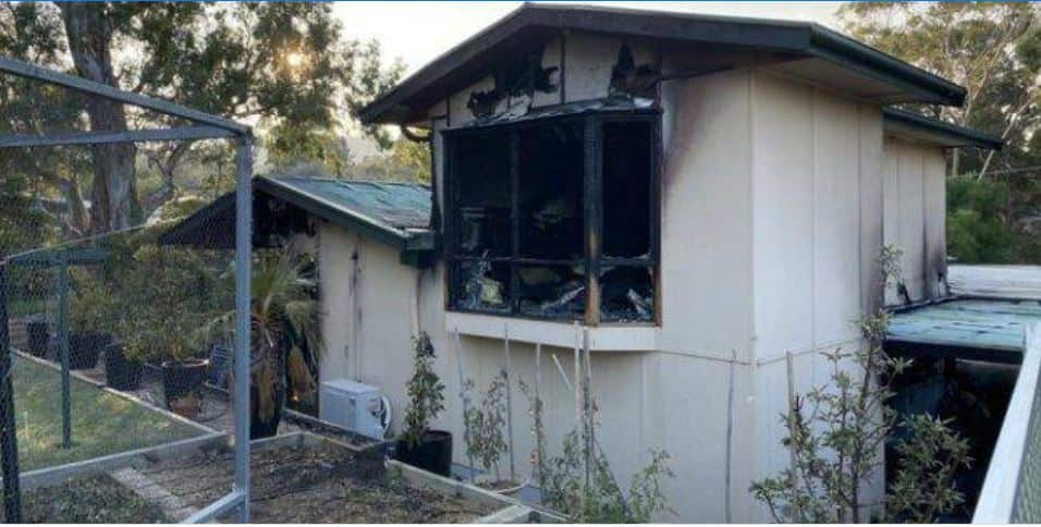 adelaide  house fire