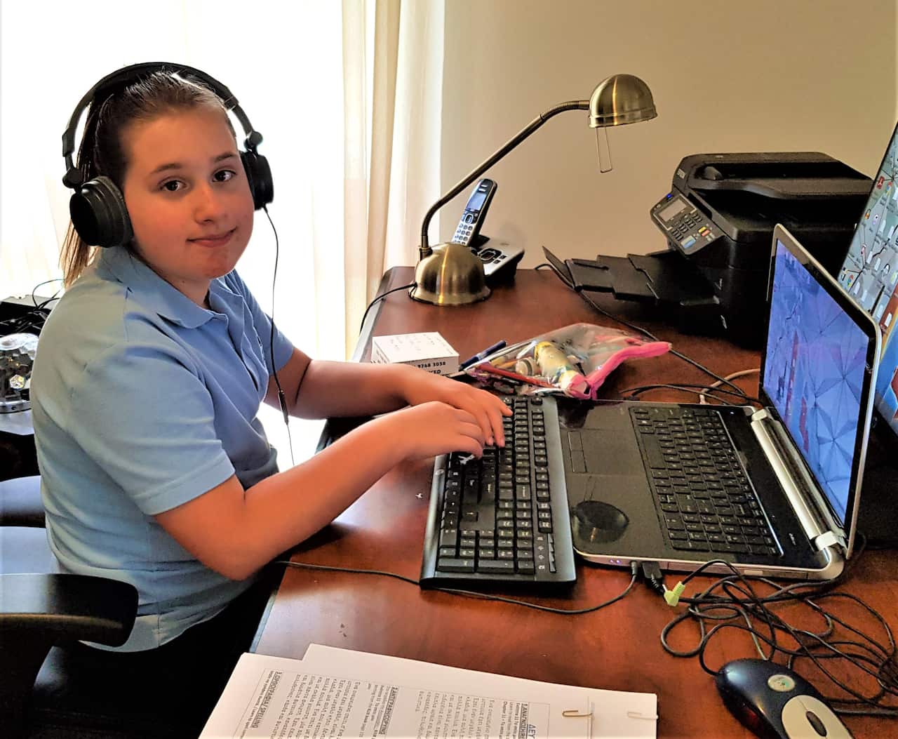 Greek language school Christina. 