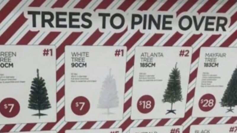 Big W facing backlash after removing ‘Christmas’ from tree range