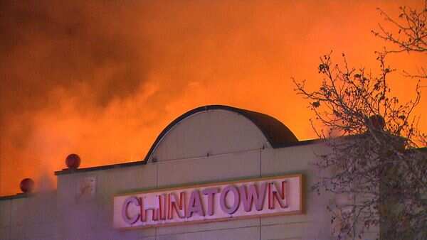 A fire has ripped through a shop in Adelaide's China Town.