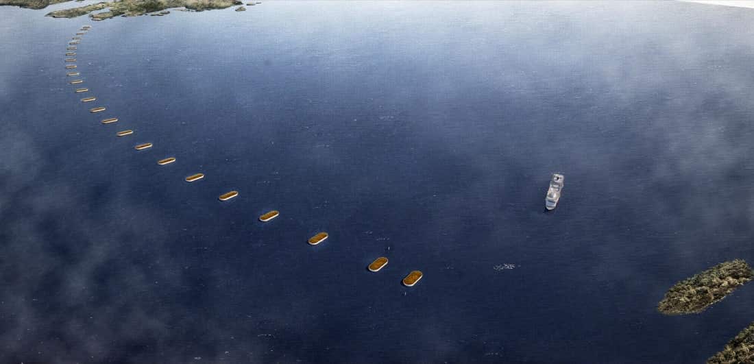 Norway floating tunnel.